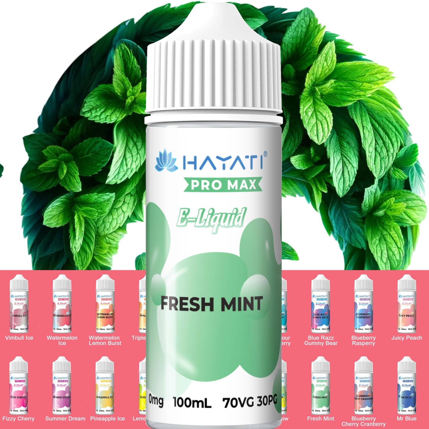 HAYATI PRO MAX E-LIQUID| 70VG-30PG