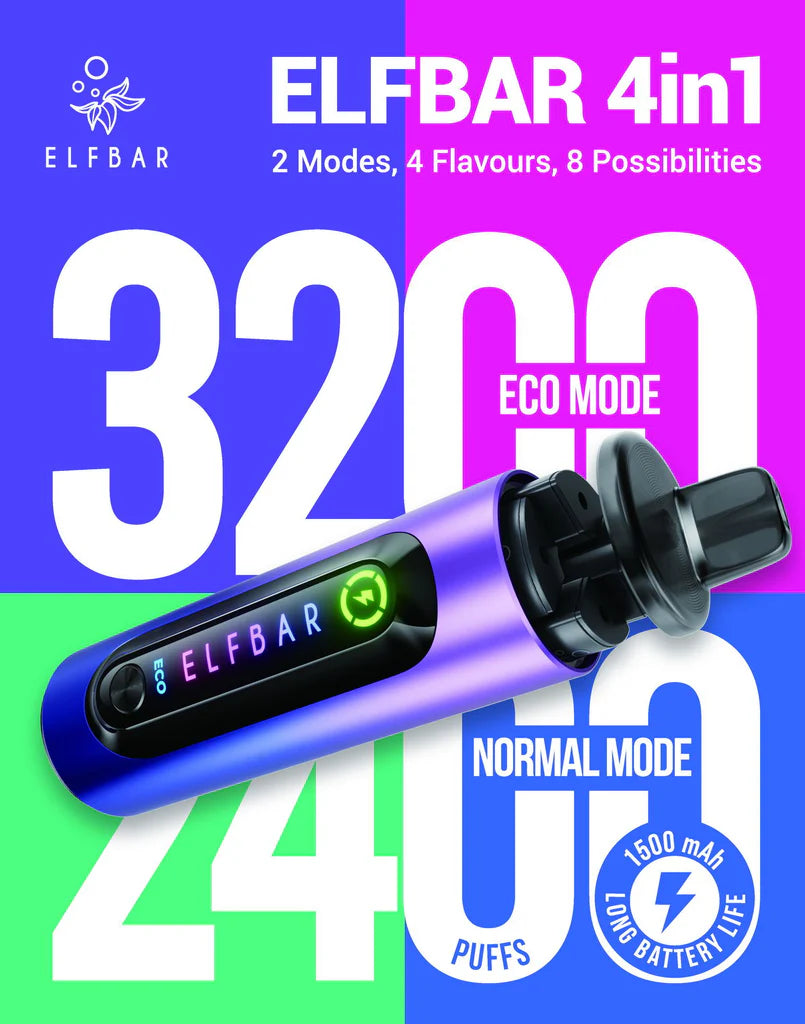 ELFBAR 4in1 PREFILLED POD KIT