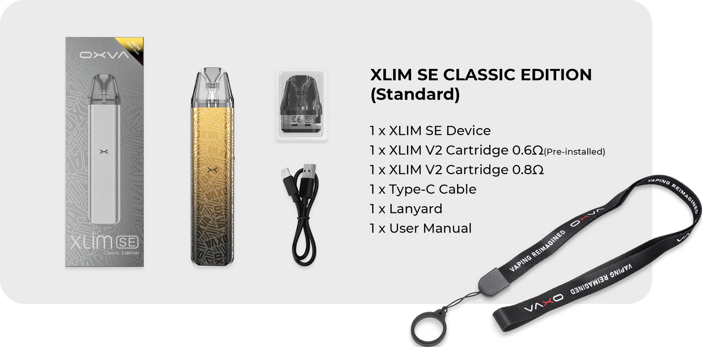 OXVA XLIM SE CLASSIC EDITION