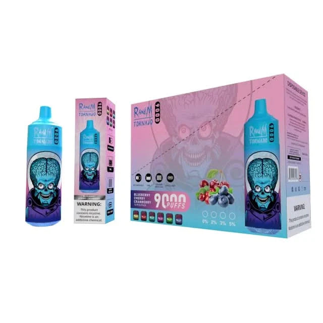 R and M Tornado 9000 Puffs Pre-Filled Vape Kit