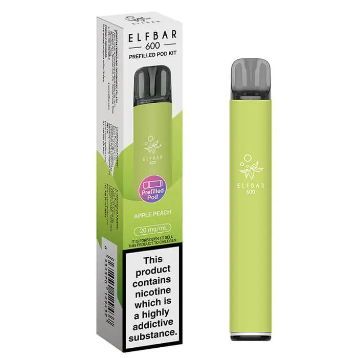Elf Bar 600 Prefilled Pod Kit – Box of 10
