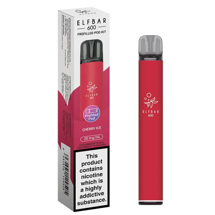 Elf Bar 600 Prefilled Pod Kit – Box of 10