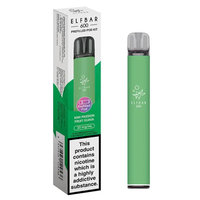 Elf Bar 600 Prefilled Pod Kit – Box of 10