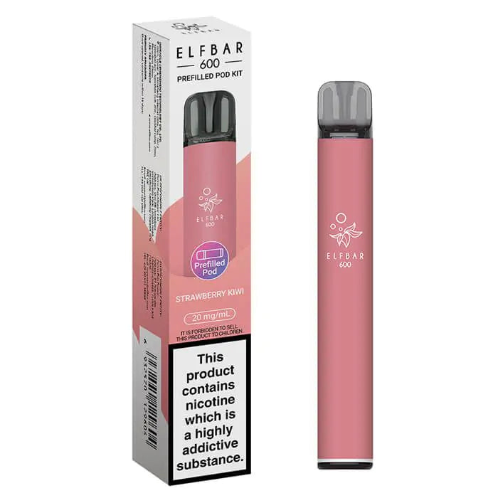 Elf Bar 600 Prefilled Pod Kit – Box of 10