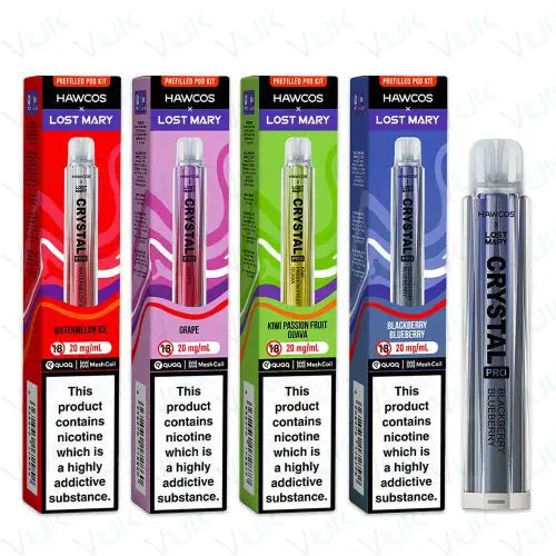 Hawcos x Lost Mary Crystal Pro 600 Prefilled Pod Kit