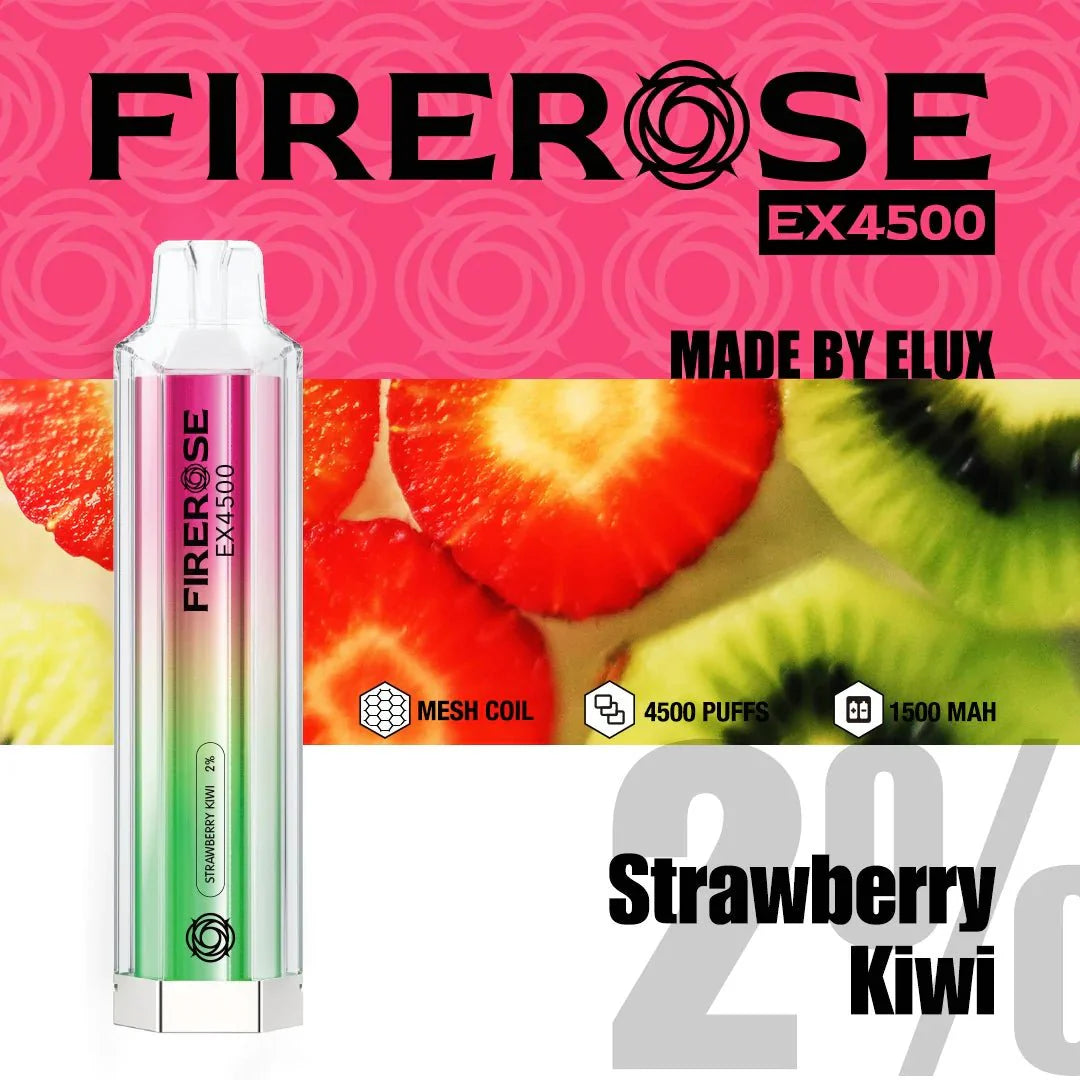 Firerose EX4500 Puffs Pre-Filled Kit
