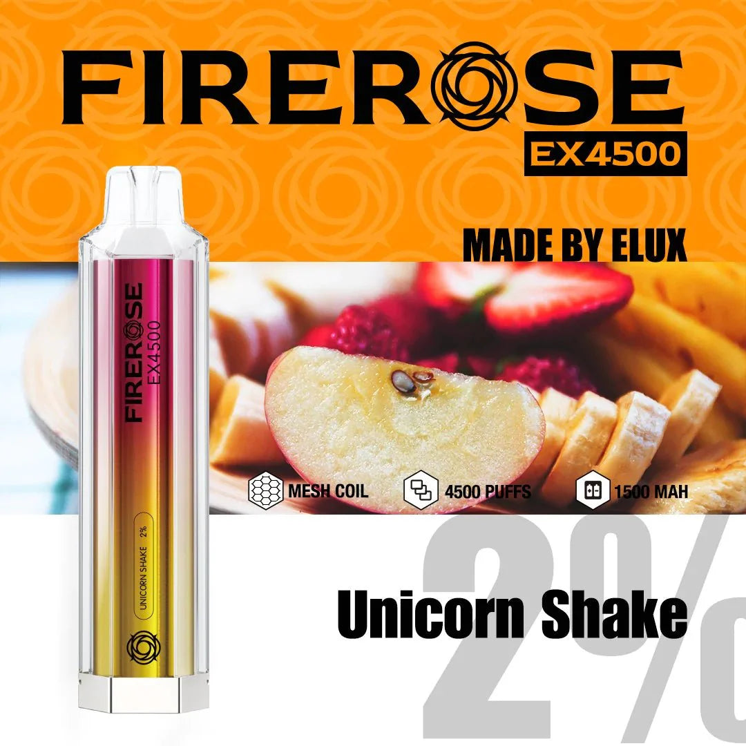 Firerose EX4500 Puffs Pre-Filled Kit