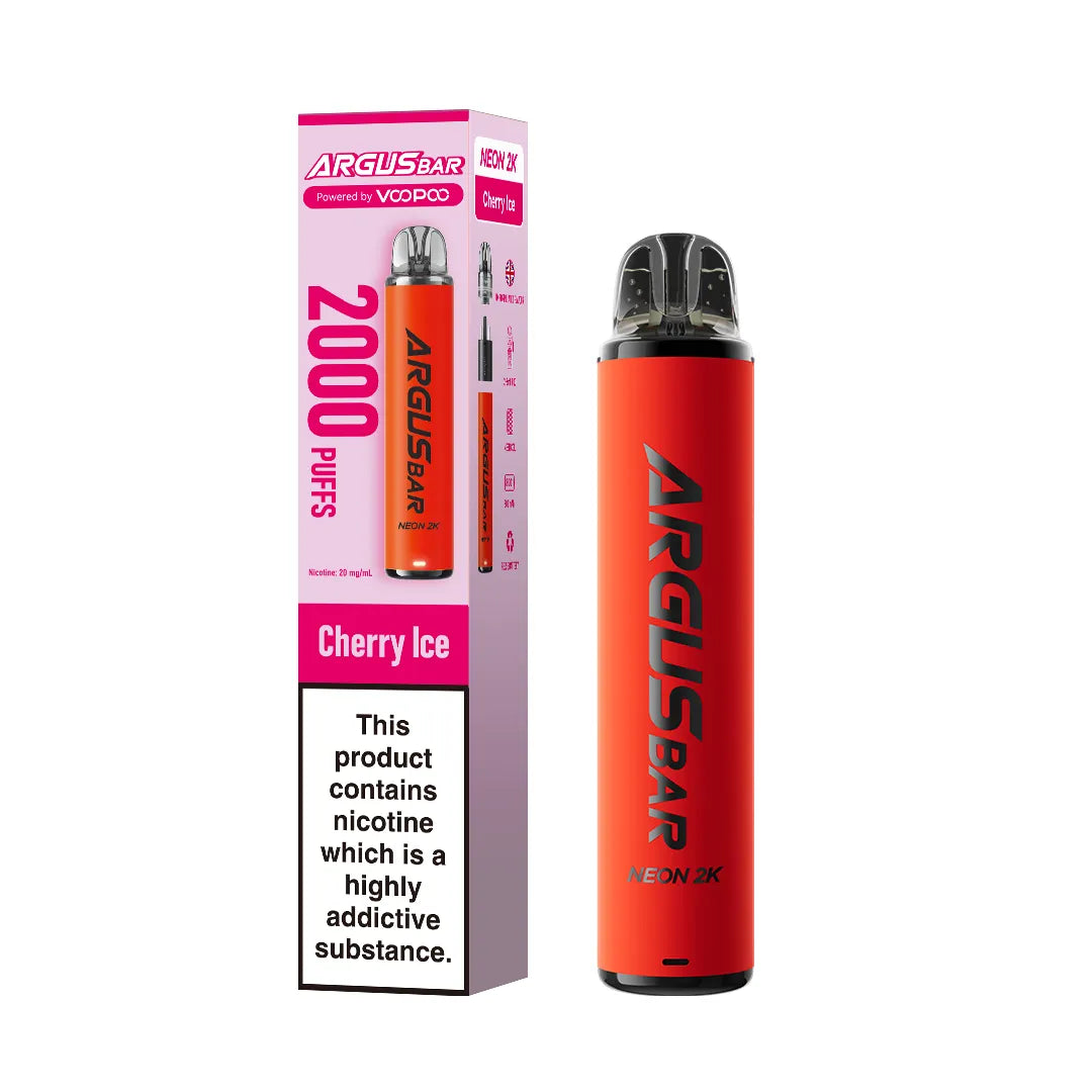 Argus Bar Neon 2000 Prefilled Pod Kit – Pack of 5