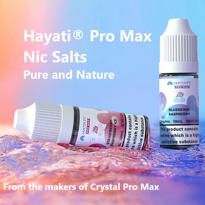Hayati Pro Max Nic Salts - kwickvapuk