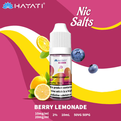 Hayati Pro Max Nic Salts - kwickvapuk