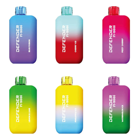 Defender F1‑10000 Prefilled Pod Vape Kit – Box of 5