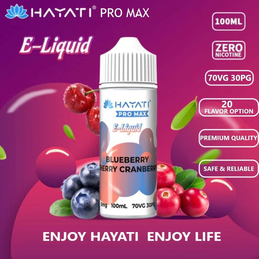HAYATI PRO MAX E-LIQUID| 70VG-30PG