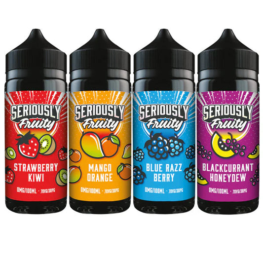 SERIOUSLY FRUITY 100ml  SHORTFILL E-LIQUID