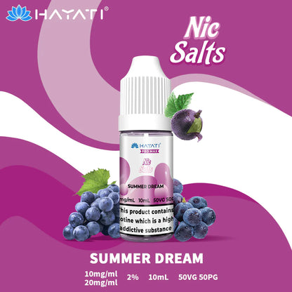 Hayati Pro Max Nic Salts - kwickvapuk