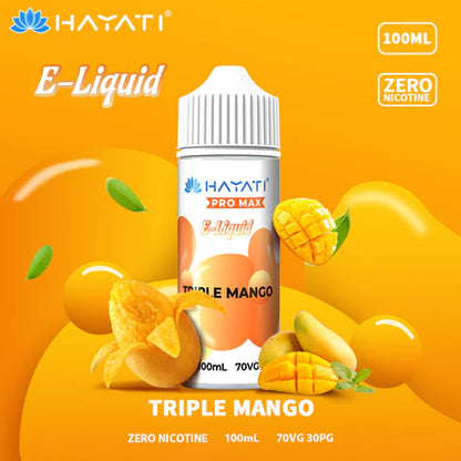 HAYATI PRO MAX E-LIQUID| 70VG-30PG