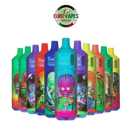 R and M Tornado 9000 Puffs Pre-Filled Vape Kit