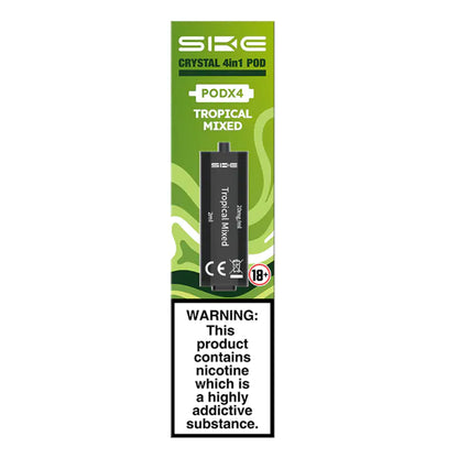 Ske Crystal 4 in 1 Replacement Pods - Prefilled Vape kit