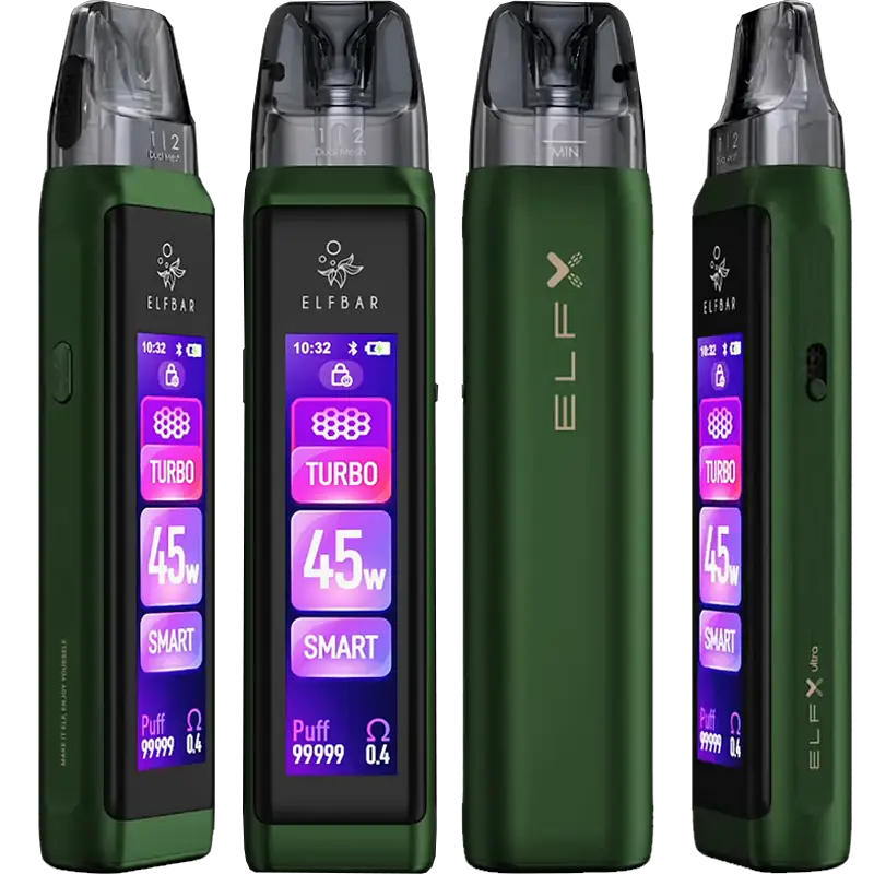 ELFX ULTRA BY ELFBAR -SMARTEST TOUCH POD KIT