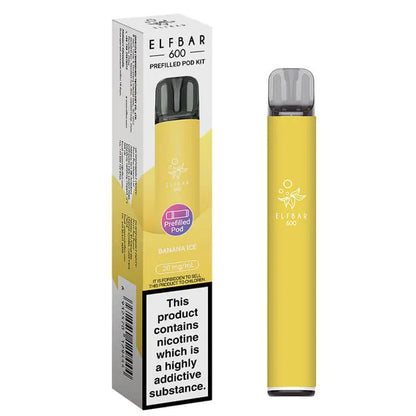 Elf Bar 600 Prefilled Pod Kit – Box of 10