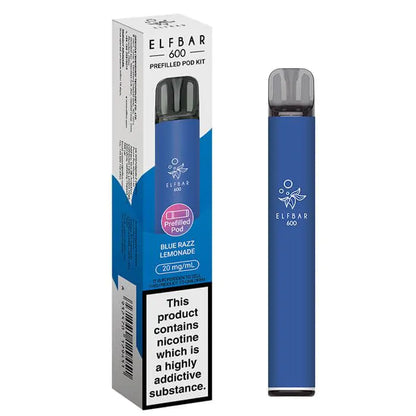 Elf Bar 600 Prefilled Pod Kit – Box of 10