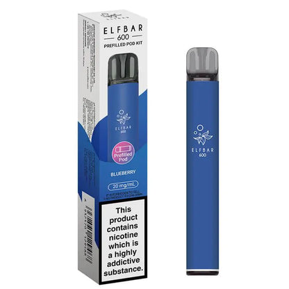 Elf Bar 600 Prefilled Pod Kit – Box of 10
