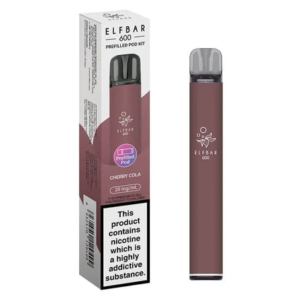 Elf Bar 600 Prefilled Pod Kit – Box of 10