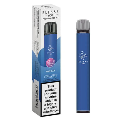 Elf Bar 600 Prefilled Pod Kit – Box of 10