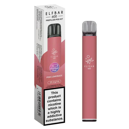Elf Bar 600 Prefilled Pod Kit – Box of 10