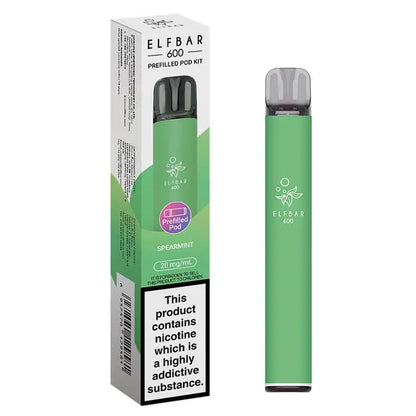 Elf Bar 600 Prefilled Pod Kit – Box of 10