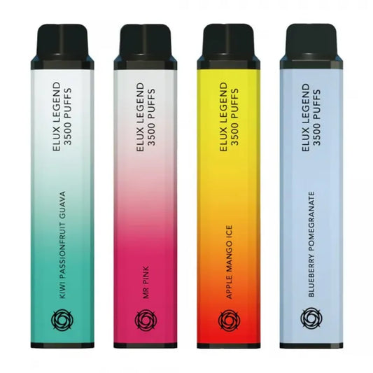 Elux Legend 3500 Puffs – Fresh Mint (2 HRI) Prefilled Vape Kit