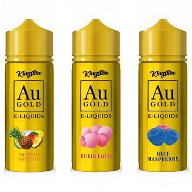 KINGSTON AU GOLD SHORTFILL 100ML E-LIQUID