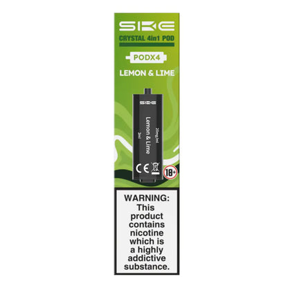 Ske Crystal 4 in 1 Replacement Pods - Prefilled Vape kit