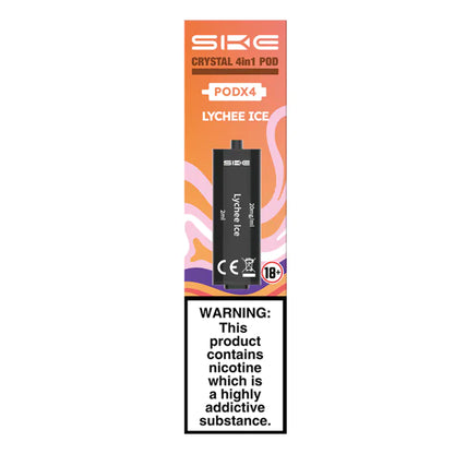 Ske Crystal 4 in 1 Replacement Pods - Prefilled Vape kit