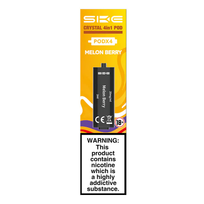 Ske Crystal 4 in 1 Replacement Pods - Prefilled Vape kit