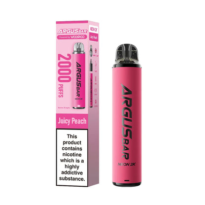 Argus Bar Neon 2000 Prefilled Pod Kit – Pack of 5