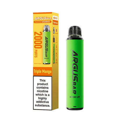 ARGUS Bar Neon 2K by Voopoo – Pre-filled Vape Kit | 2000 Puffs