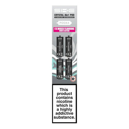 Ske Crystal 4 in 1 Replacement Pods - Prefilled Vape kit